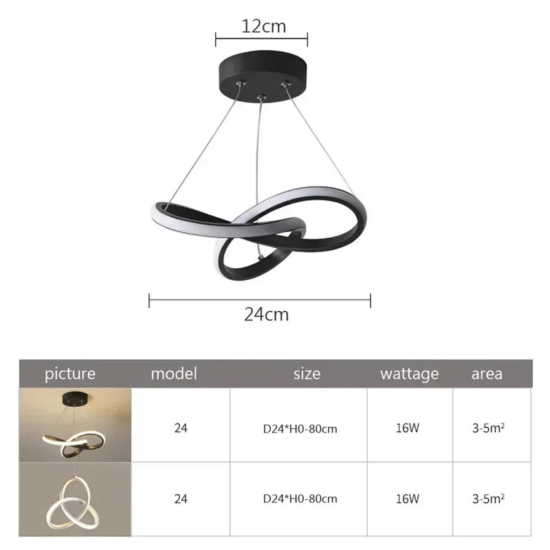 Nordic LED Ceiling Pendant Lamp for Stylish Illumination - Smarsty
