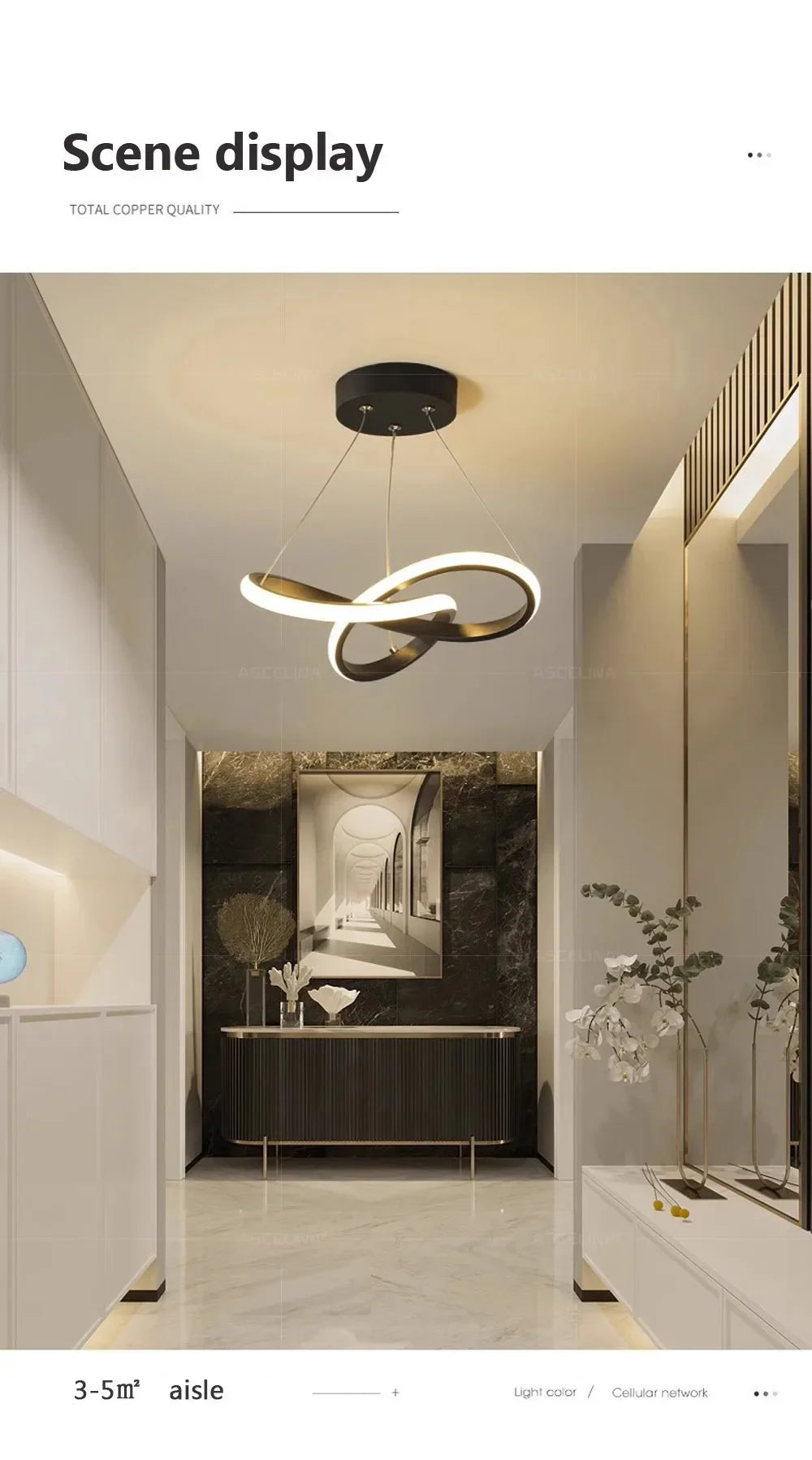 Nordic LED Ceiling Pendant Lamp for Stylish Illumination - Smarsty
