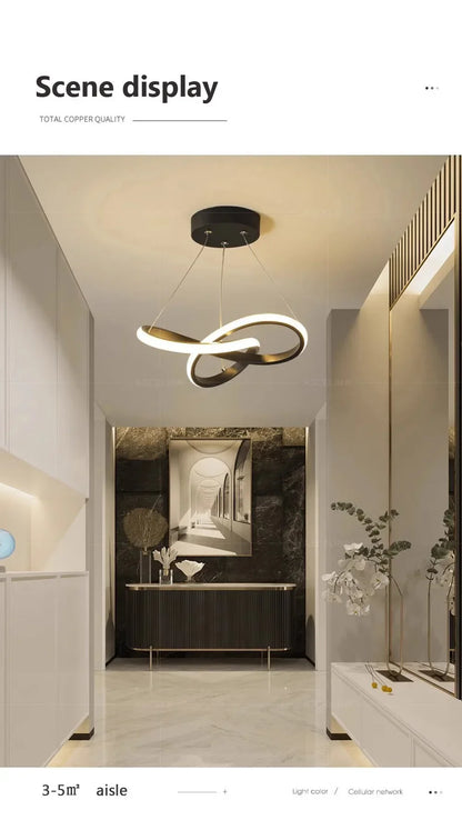 Nordic LED Ceiling Pendant Lamp for Stylish Illumination - Smarsty