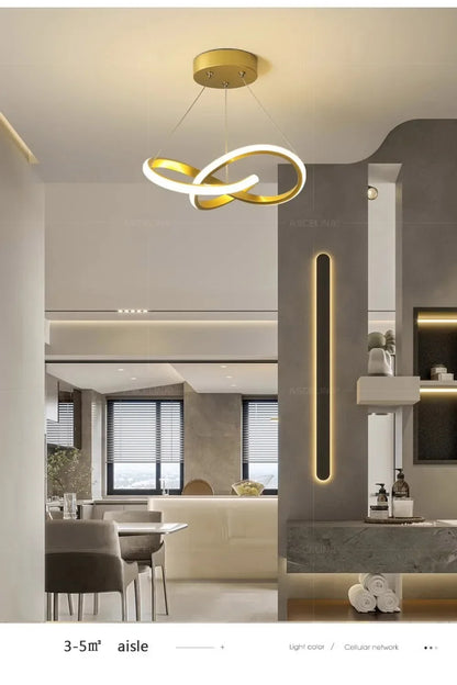 Nordic LED Ceiling Pendant Lamp for Stylish Illumination - Smarsty