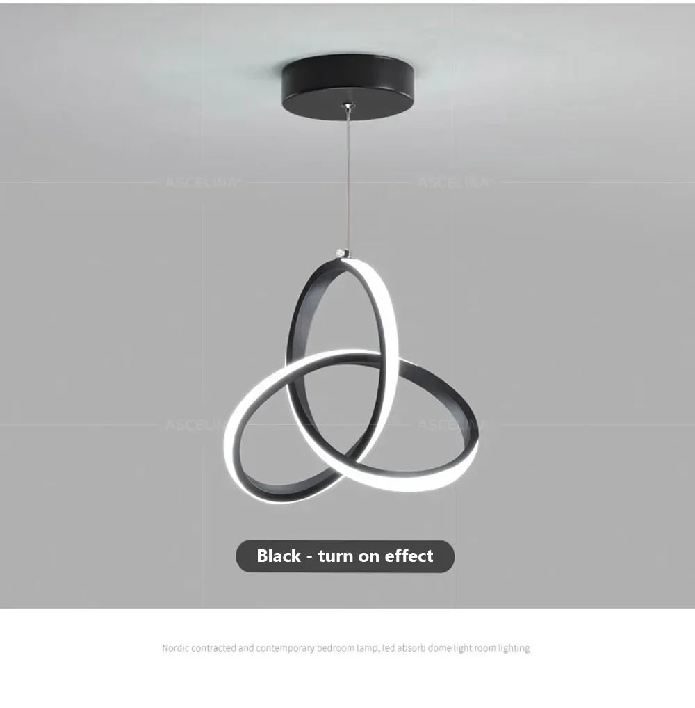 Nordic LED Ceiling Pendant Lamp for Stylish Illumination - Smarsty