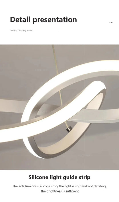 Nordic LED Ceiling Pendant Lamp for Stylish Illumination - Smarsty