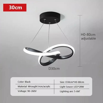 Nordic LED Ceiling Pendant Lamp for Stylish Illumination - Smarsty
