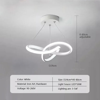 Nordic LED Ceiling Pendant Lamp for Stylish Illumination - Smarsty