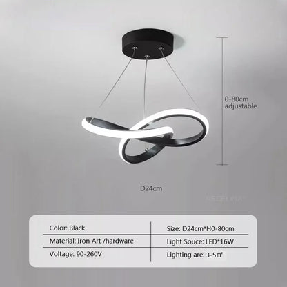 Nordic LED Ceiling Pendant Lamp for Stylish Illumination - Smarsty