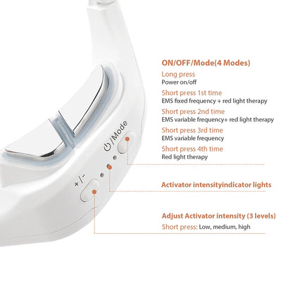 3D Eye Massager for Fatigue Relief and Dark Circles - Smarsty