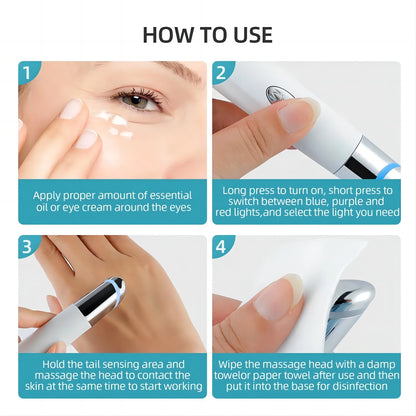 5 In 1 Eye Beauty Device for Dark Circles and Puffiness - Smarsty