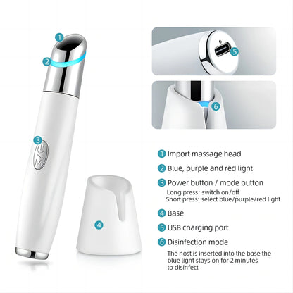 5 In 1 Eye Beauty Device for Dark Circles and Puffiness - Smarsty