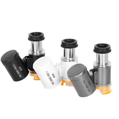 60X Illuminated Portable Microscope With LED Light - Smarsty