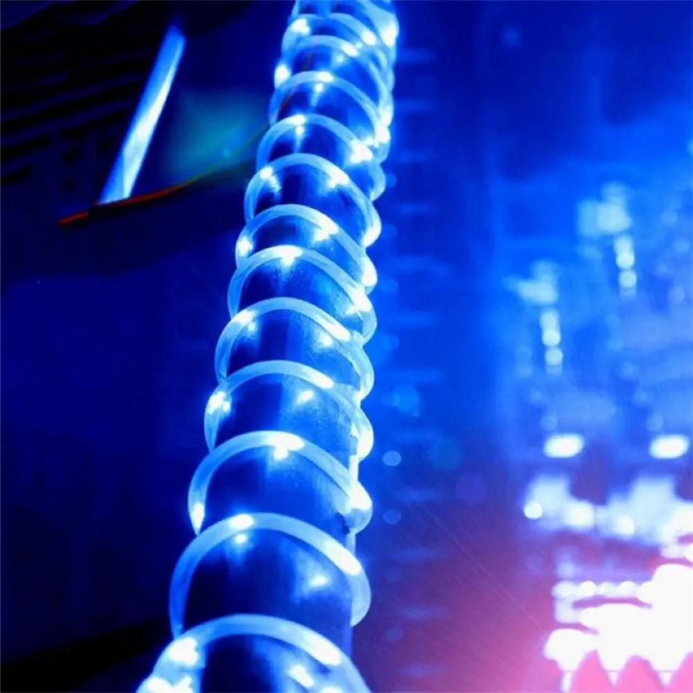 Solar Rope Lights with 8 Light Modes for Outdoor Decor - Smarsty
