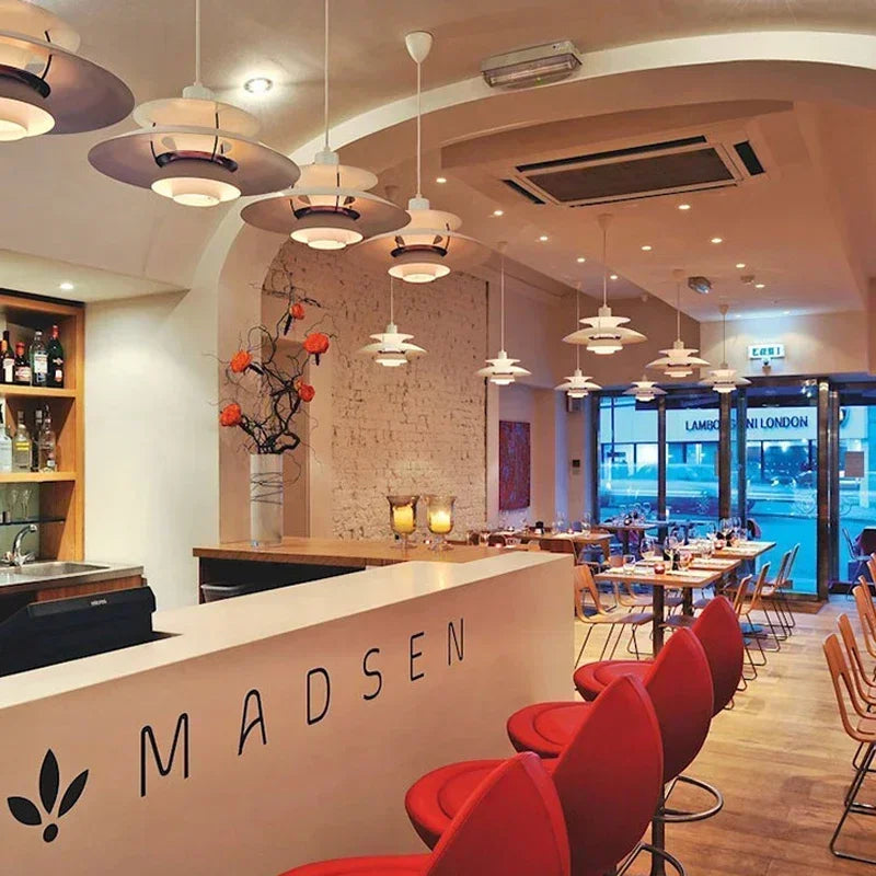 Danish Designer Colorful LED Pendant Chandelier Light - Smarsty