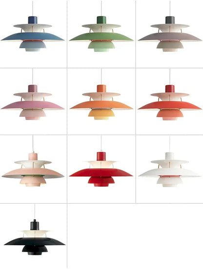 Danish Designer Colorful LED Pendant Chandelier Light - Smarsty