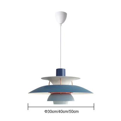 Danish Designer Colorful LED Pendant Chandelier Light - Smarsty