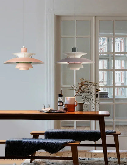 Danish Designer Colorful LED Pendant Chandelier Light - Smarsty