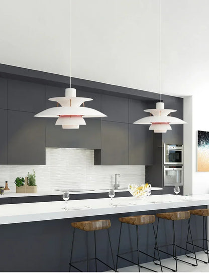 Danish Designer Colorful LED Pendant Chandelier Light - Smarsty