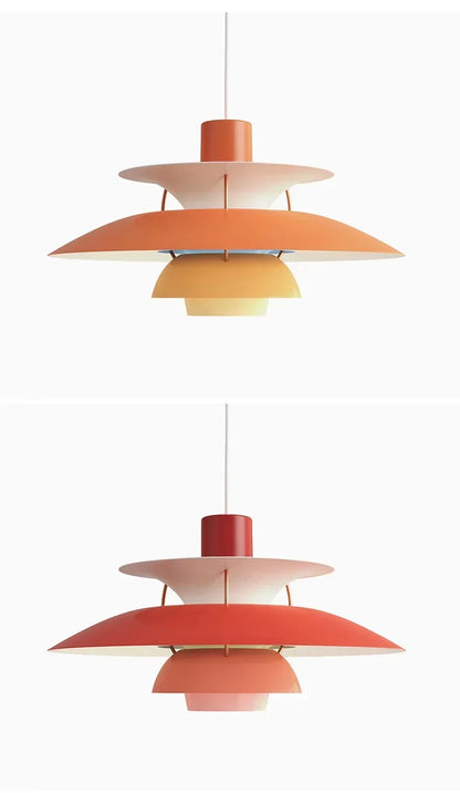 Danish Designer Colorful LED Pendant Chandelier Light - Smarsty
