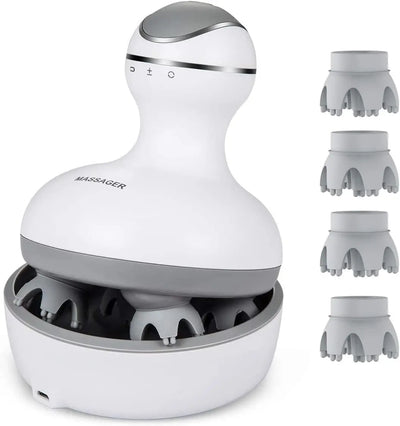 Cordless Electric Scalp Massager for Hair Growth and Relaxation - Smarsty