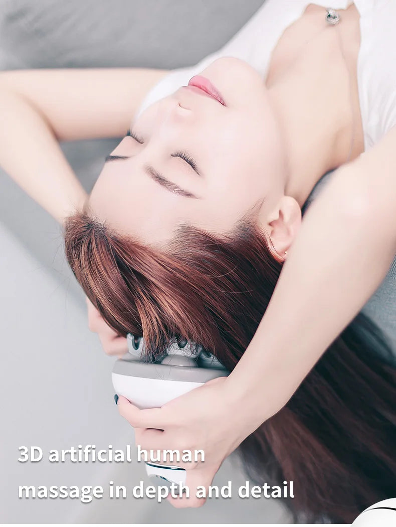 Cordless Electric Scalp Massager for Hair Growth and Relaxation - Smarsty