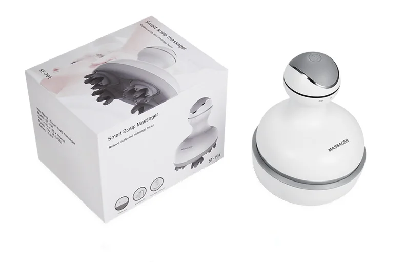 Cordless Electric Scalp Massager for Hair Growth and Relaxation - Smarsty