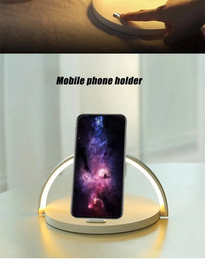 Desk Lamp & Wireless Phone Charger - Smarsty