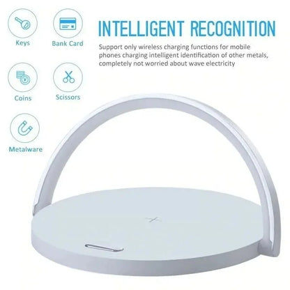 Desk Lamp & Wireless Phone Charger - Smarsty