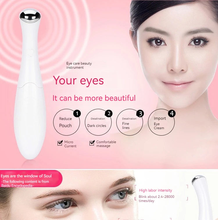 Electric Eye Massage Instrument for Reducing Fine Lines - Smarsty