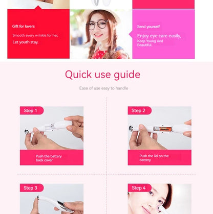 Electric Eye Massage Instrument for Reducing Fine Lines - Smarsty