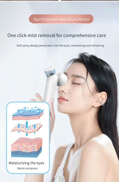 Electric Eye Massager with Nano Steam Hydration - Smarsty