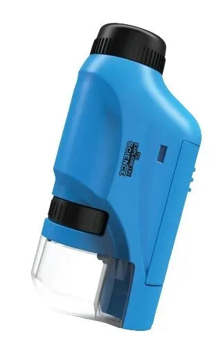 Handheld Microscope 60-120x With LED Light for Kids - Smarsty