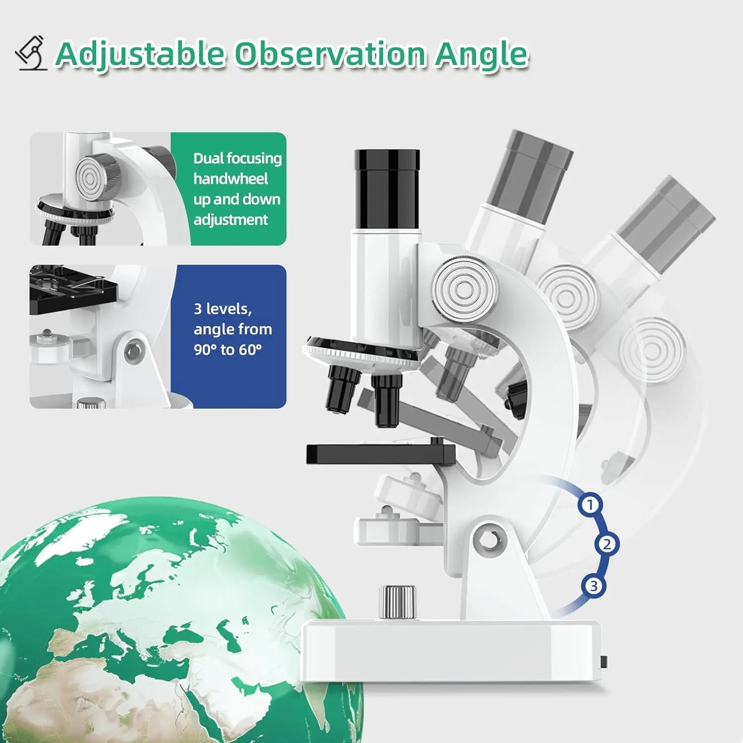 High Definition Children's Microscope for Engaging Science Experiments - Smarsty