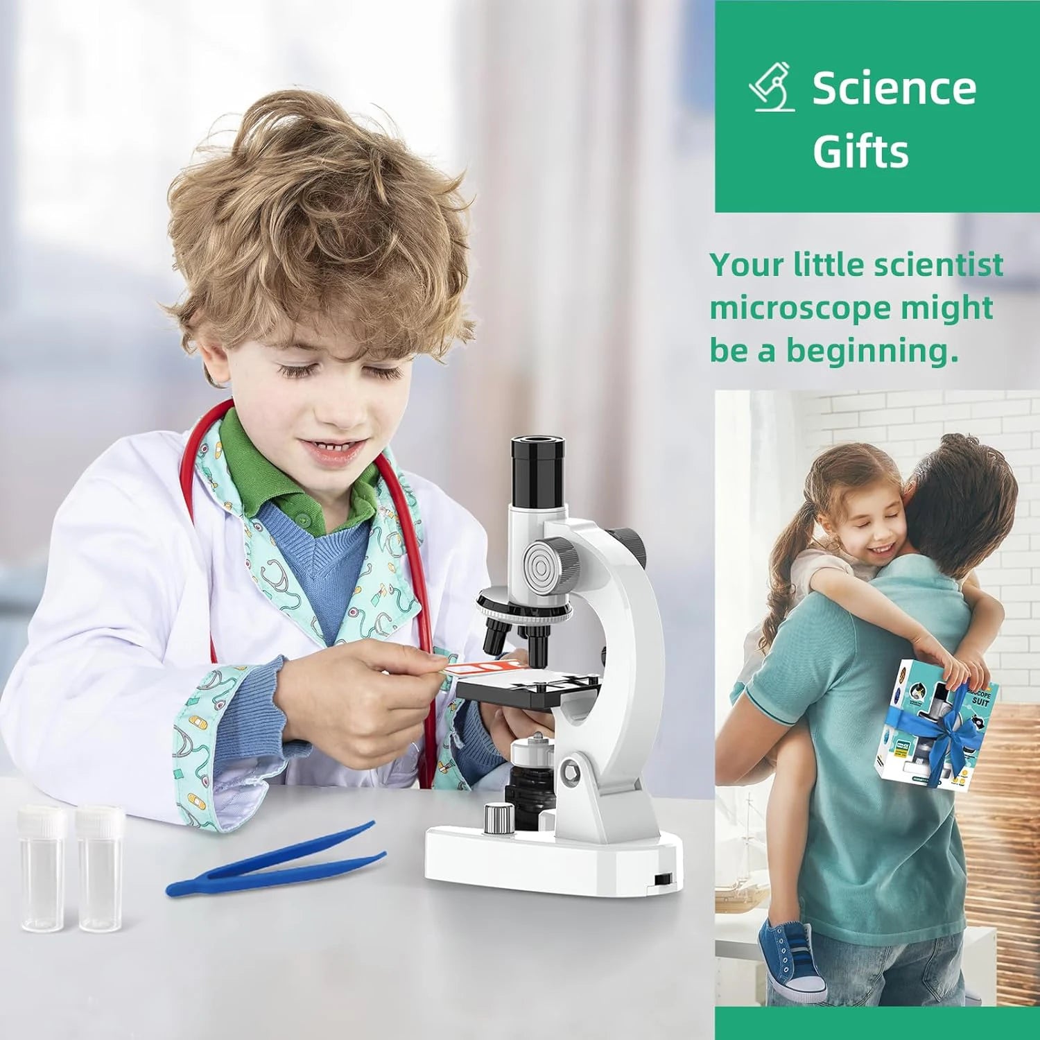 High Definition Children's Microscope for Engaging Science Experiments - Smarsty