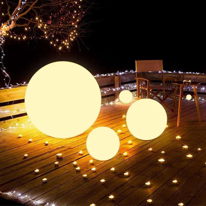 LED Ball Solar Lamp for Outdoor Garden Lighting - Smarsty