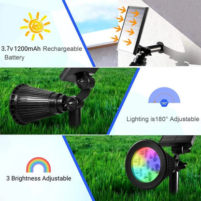 Solar Spotlights for Garden with Adjustable Brightness - Smarsty