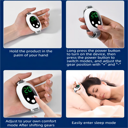 Microcurrent Sleep Aid Device for Insomnia Relief - Smarsty