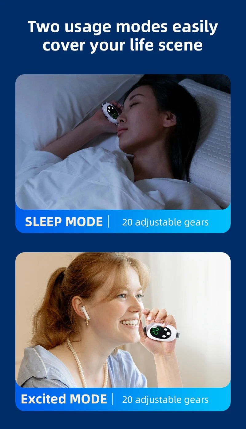 Microcurrent Sleep Aid Device for Insomnia Relief - Smarsty