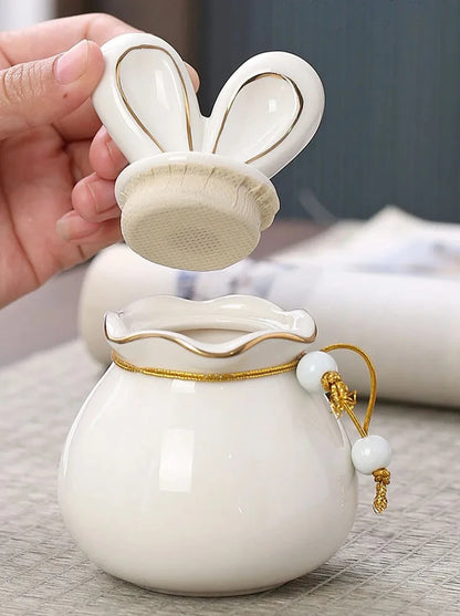 Personalized Ceramic Pet Ash Urn for Small Animals - Smarsty