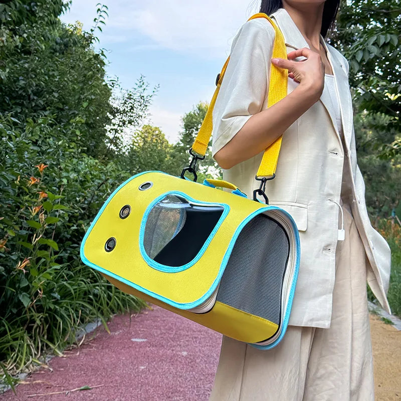 Portable Pet Carrier Bag for Small Dogs and Cats - Smarsty