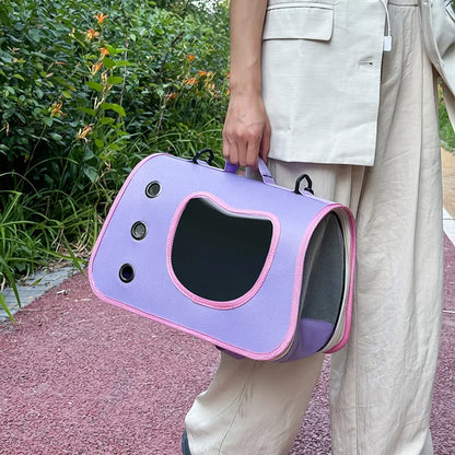 Portable Pet Carrier Bag for Small Dogs and Cats - Smarsty