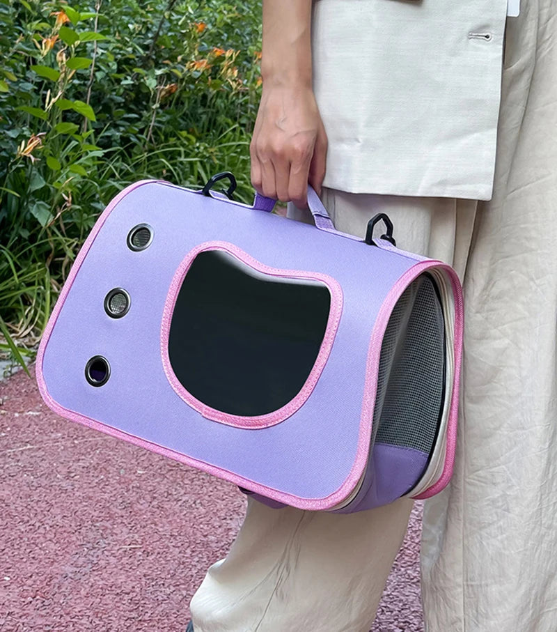 Portable Pet Carrier Bag for Small Dogs and Cats - Smarsty