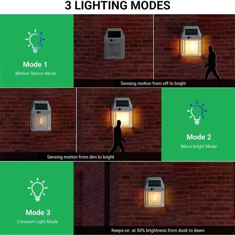 Powerful Waterproof Solar LED Street Light for Garden - Smarsty