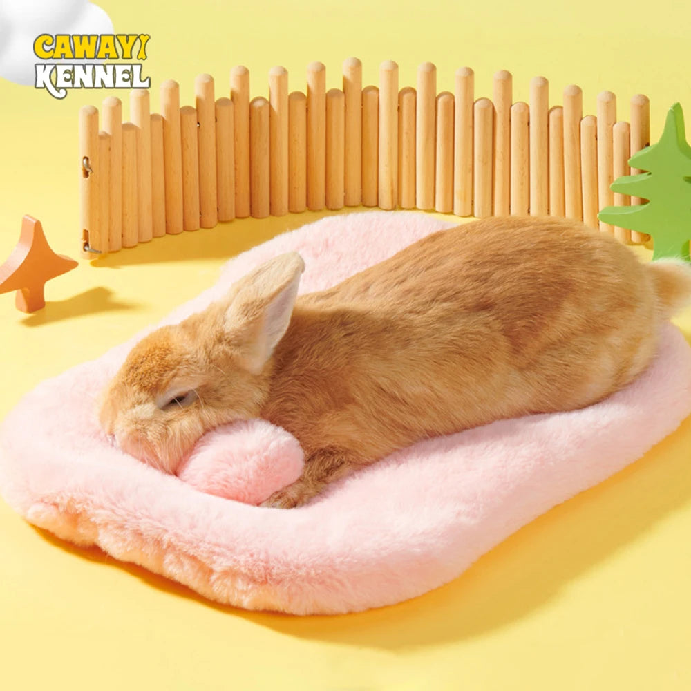 Warm Fleece Bed for Small Pets Cozy Nest - Smarsty