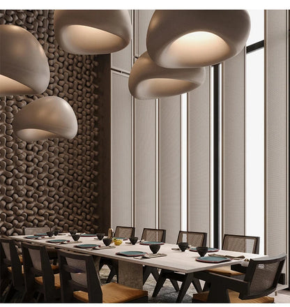 Nordic Wabi Sabi Style LED Chandelier for Elegant Home Decor - Smarsty
