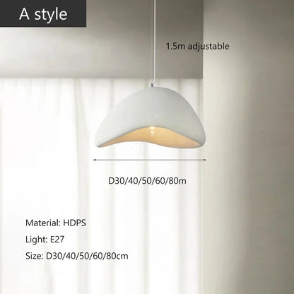 Nordic Wabi Sabi Style LED Chandelier for Elegant Home Decor - Smarsty