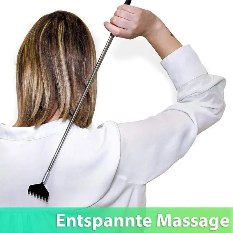Telescopic Back Scratcher Stainless Steel Massager Tool - Smarsty
