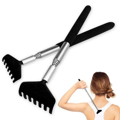 Telescopic Back Scratcher Stainless Steel Massager Tool - Smarsty