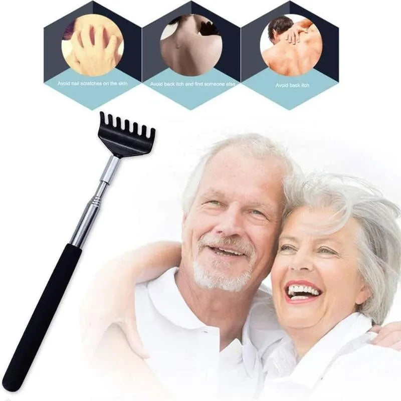 Telescopic Back Scratcher Stainless Steel Massager Tool - Smarsty