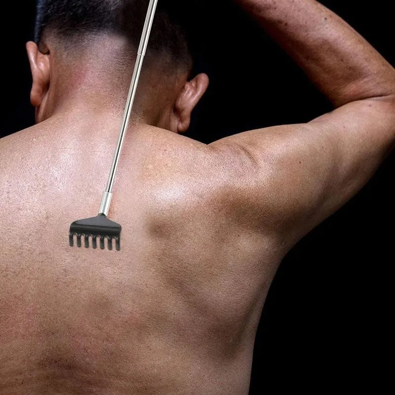 Telescopic Back Scratcher Stainless Steel Massager Tool - Smarsty
