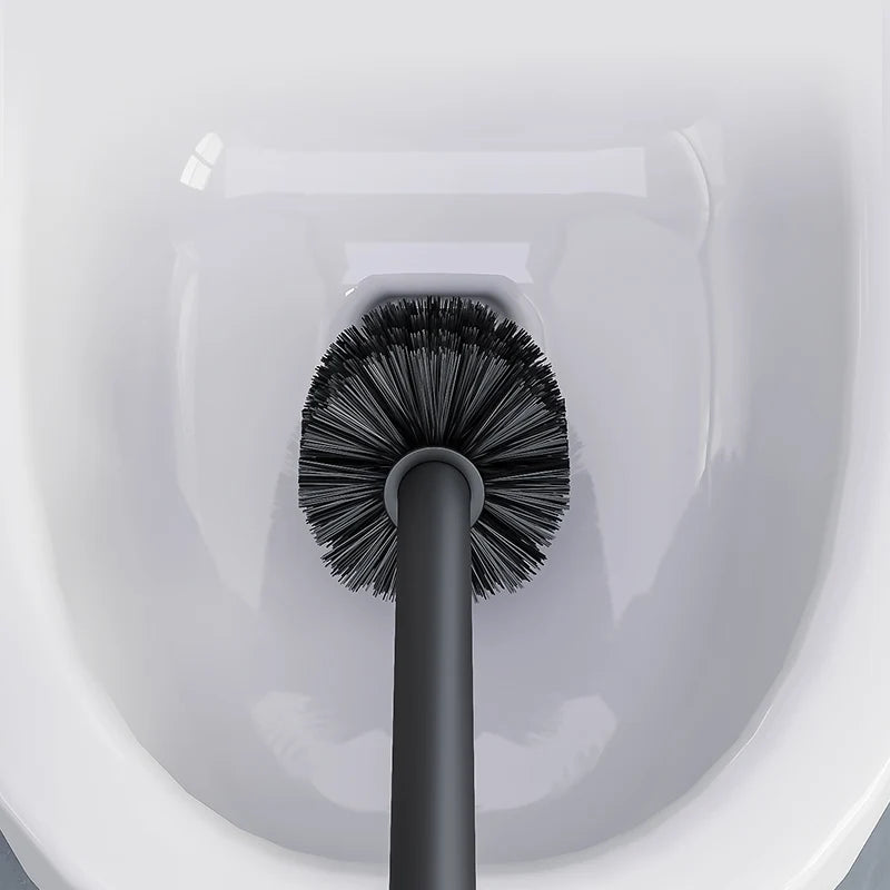 Toilet Brush Holder with Disposable Brush Head - Smarsty