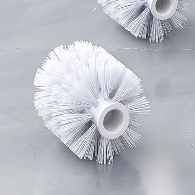 Toilet Brush Holder with Disposable Brush Head - Smarsty
