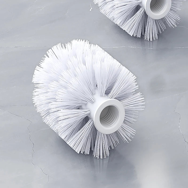 Toilet Brush Holder with Disposable Brush Head - Smarsty